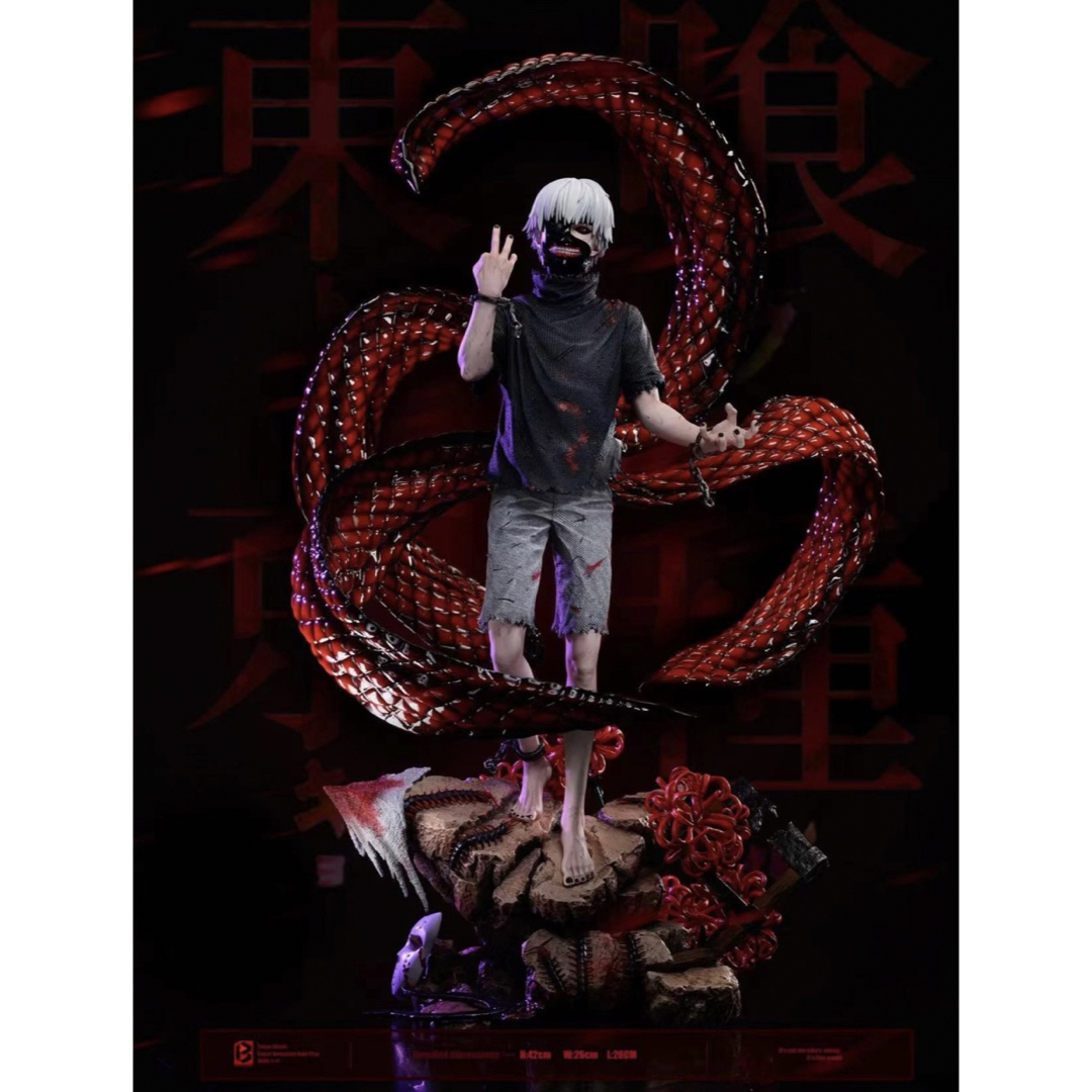 東京喰種 樹脂フィギュア ガレージキット 金木研の通販 by 東京喰種 樹脂フィギュア ガレージキット 金木研の通販 by