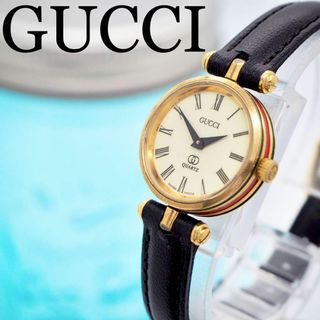 グッチ(Gucci)の257【新品バンド】GUCCI グッチ時計　レディース腕時計　シェリーライン(腕時計)