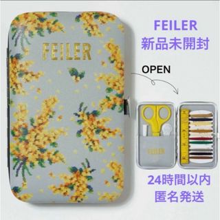 フェイラー(FEILER)の FEILER フェイラー お裁縫キット＆ミモザソラーレ柄 カードケース セット(ファッション)