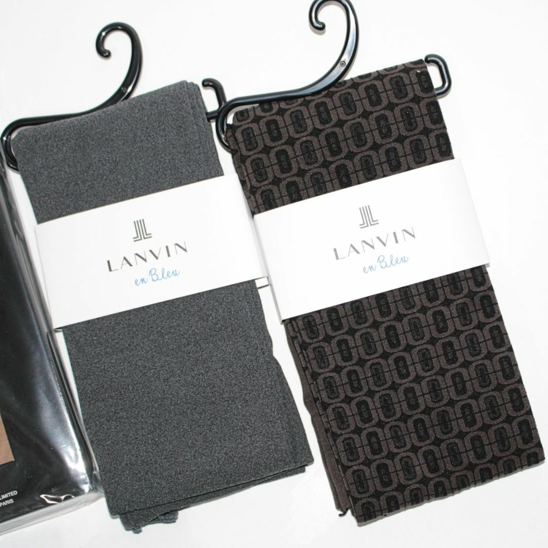 LANVIN(ランバン)の新品 ランバン 22～24cm靴下3足50D・60D・80Dタイツセット M～L レディースのレッグウェア(タイツ/ストッキング)の商品写真