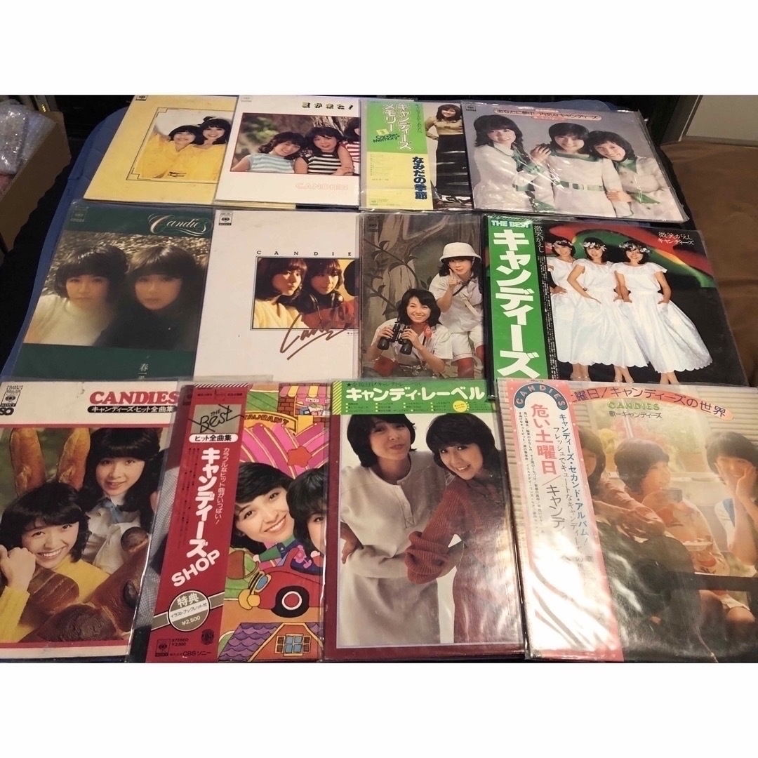 キャンディーズ 貴重アナログLPレコード／LD／DVDコレクション - stage
