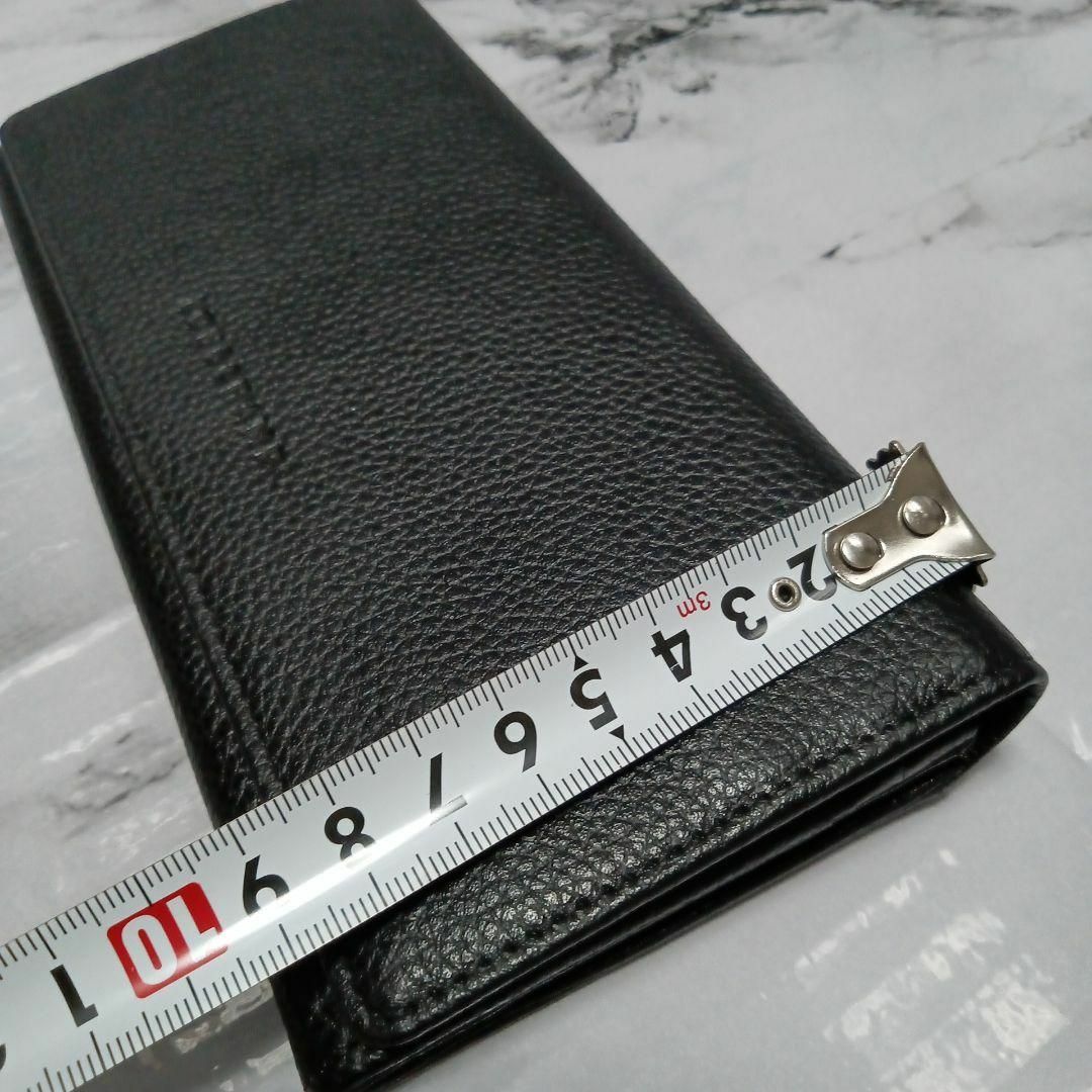 626新品・未使用　ロンシャン　長財布　折財布　レザー　ブラック　カジュアル