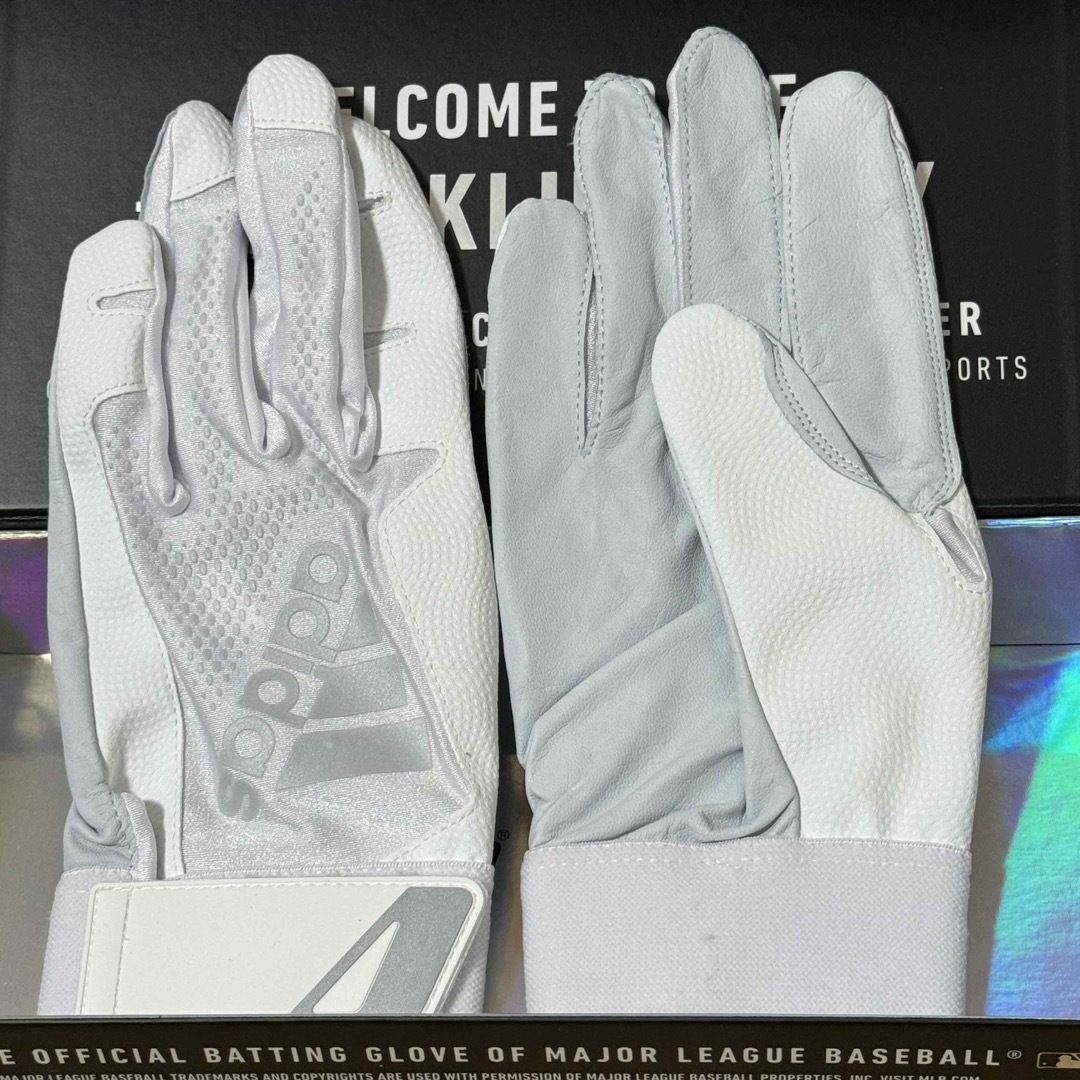 adidas - 新品 ADIDAS Diamond KING 3 ホワイト Sサイズ バッテ adidas - 新品 ADIDAS Diamond KING 3 ホワイト Sサイズ バッテ