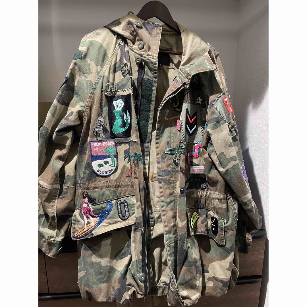 MARC JACOBS - MARC JACOBS カモフラ柄オーバーサイズジャケット MARC JACOBS - MARC JACOBS カモフラ柄オーバーサイズジャケット