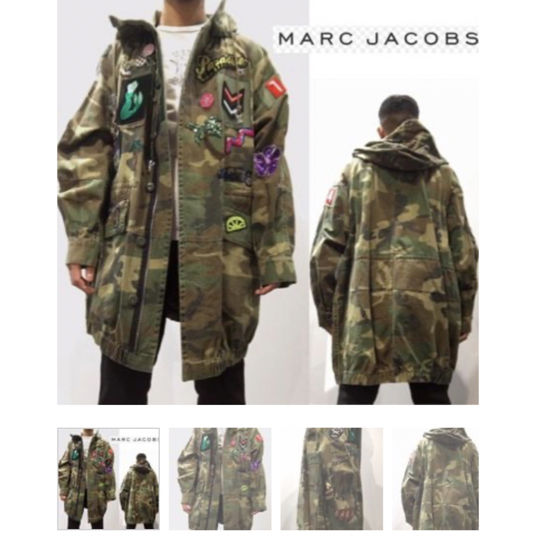 MARC JACOBS - MARC JACOBS カモフラ柄オーバーサイズジャケット MARC JACOBS - MARC JACOBS カモフラ柄オーバーサイズジャケット