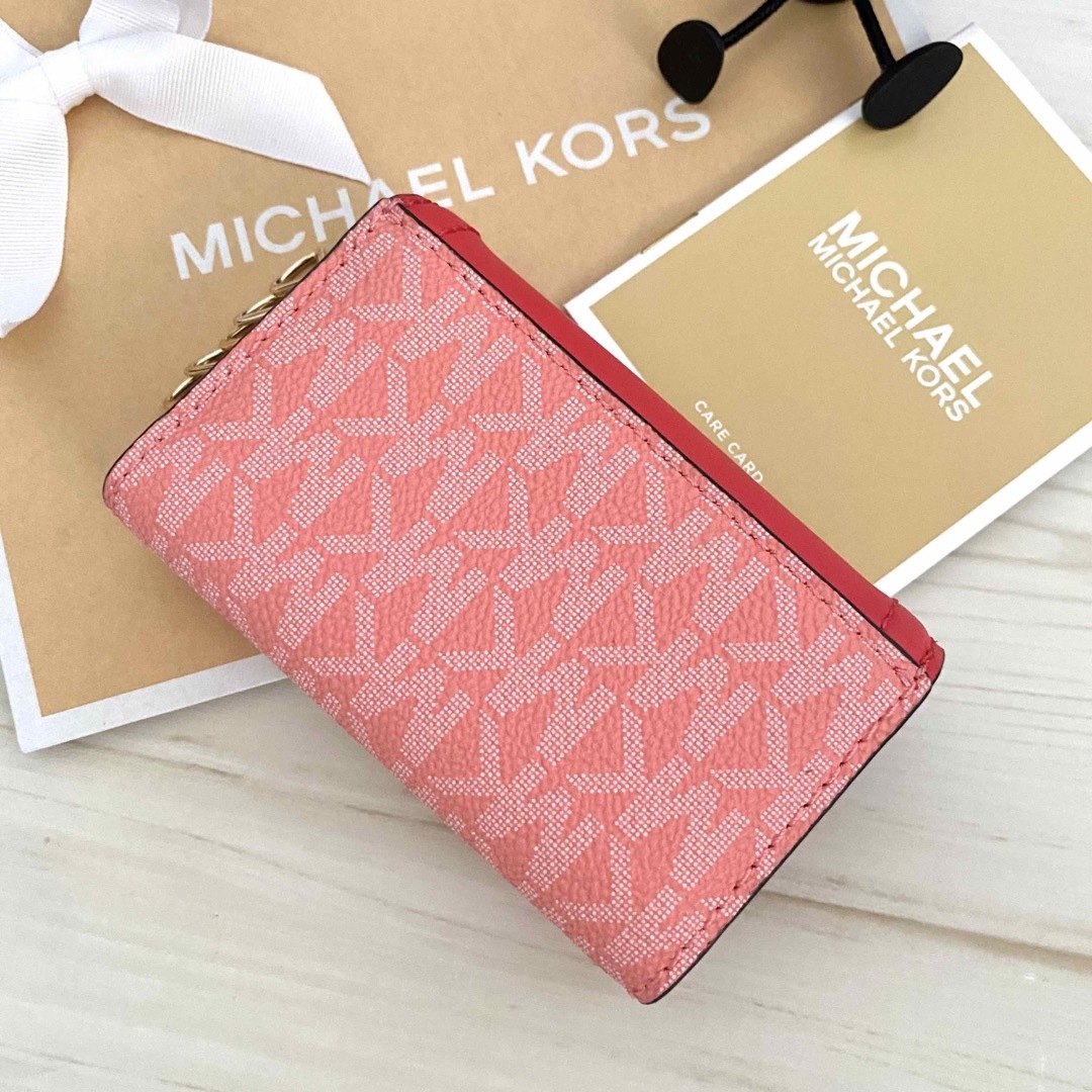 Michael Kors(マイケルコース)のMICHAEL KORSキーケース  レッド  キーケース レディースのファッション小物(キーケース)の商品写真