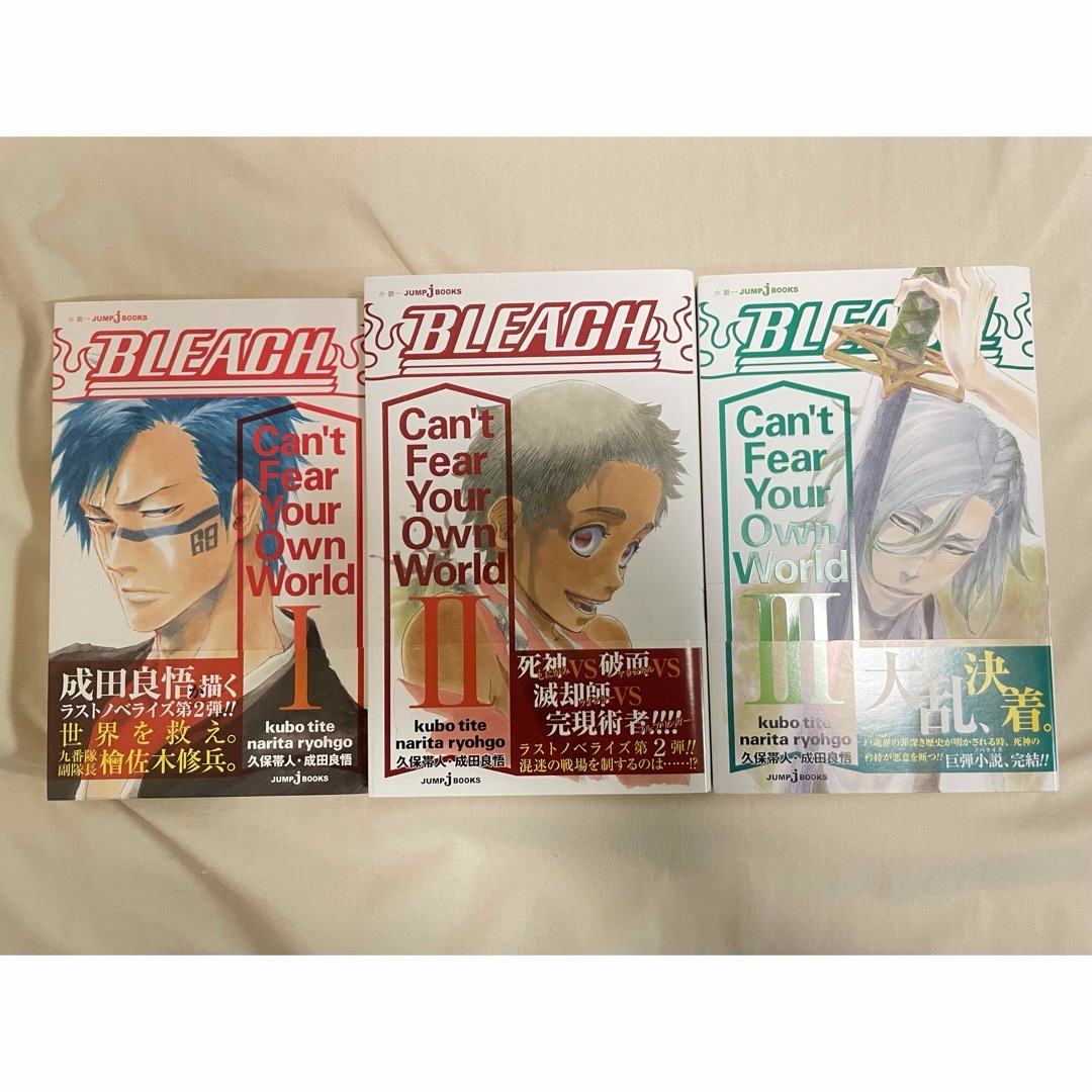 集英社(シュウエイシャ)のBLEACH 小説 セット(3タイトル6冊) エンタメ/ホビーの本(文学/小説)の商品写真