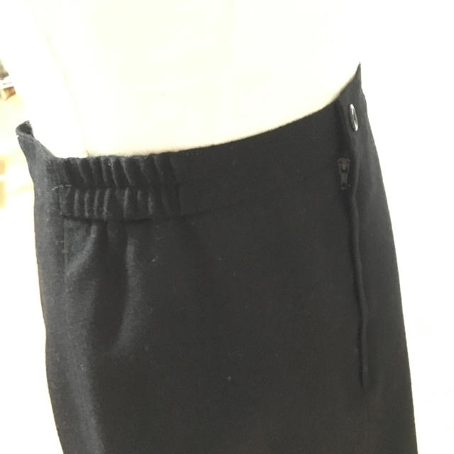 ブラック スカート レディースのスカート(ひざ丈スカート)の商品写真