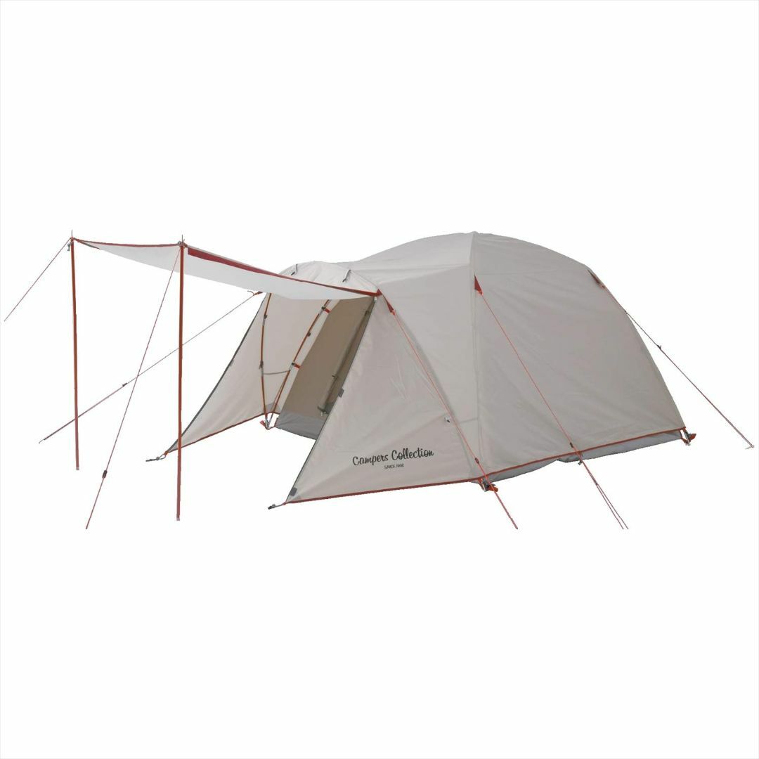 アウトドア[キャンパーズコレクション 山善] テント キャンプ アウトドア 3人用 広くて
