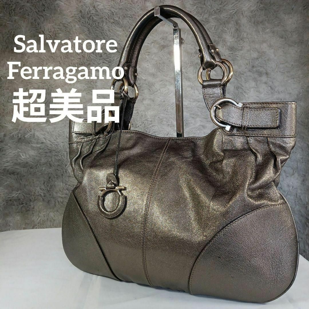 毎日お値下げしてまいります超美品★salvatore ferragamo ハンドバッグ