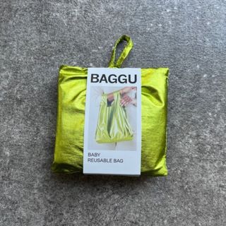 バグゥ(BAGGU)のバグゥ ベビー BABY BAGGU メタリック ライムグリーン エコバッグ(エコバッグ)