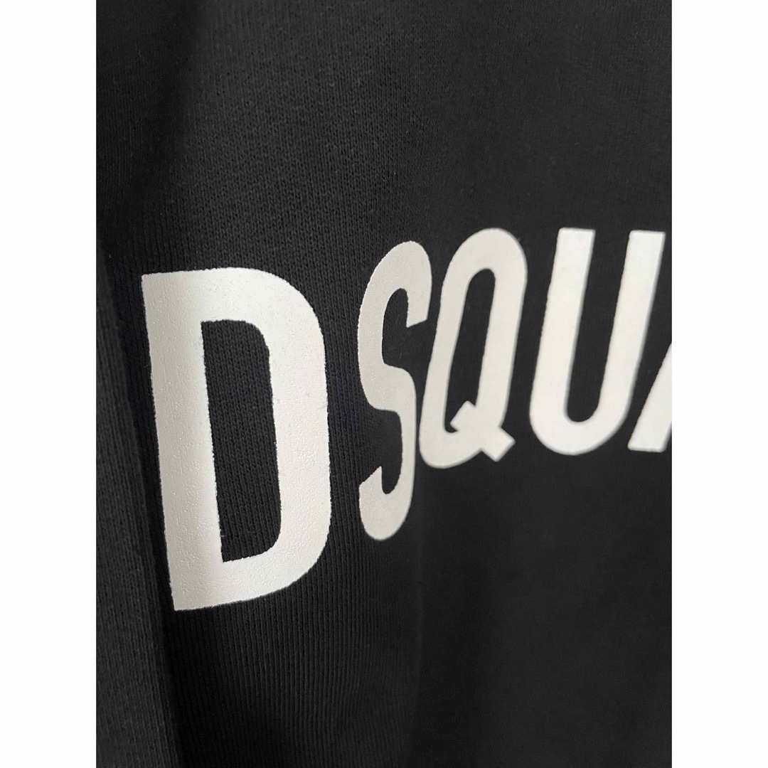 DSQUARED2(ディースクエアード)の【新品】DSQUARED2 ディースクエアード  ブラック トレーナー メンズのトップス(スウェット)の商品写真