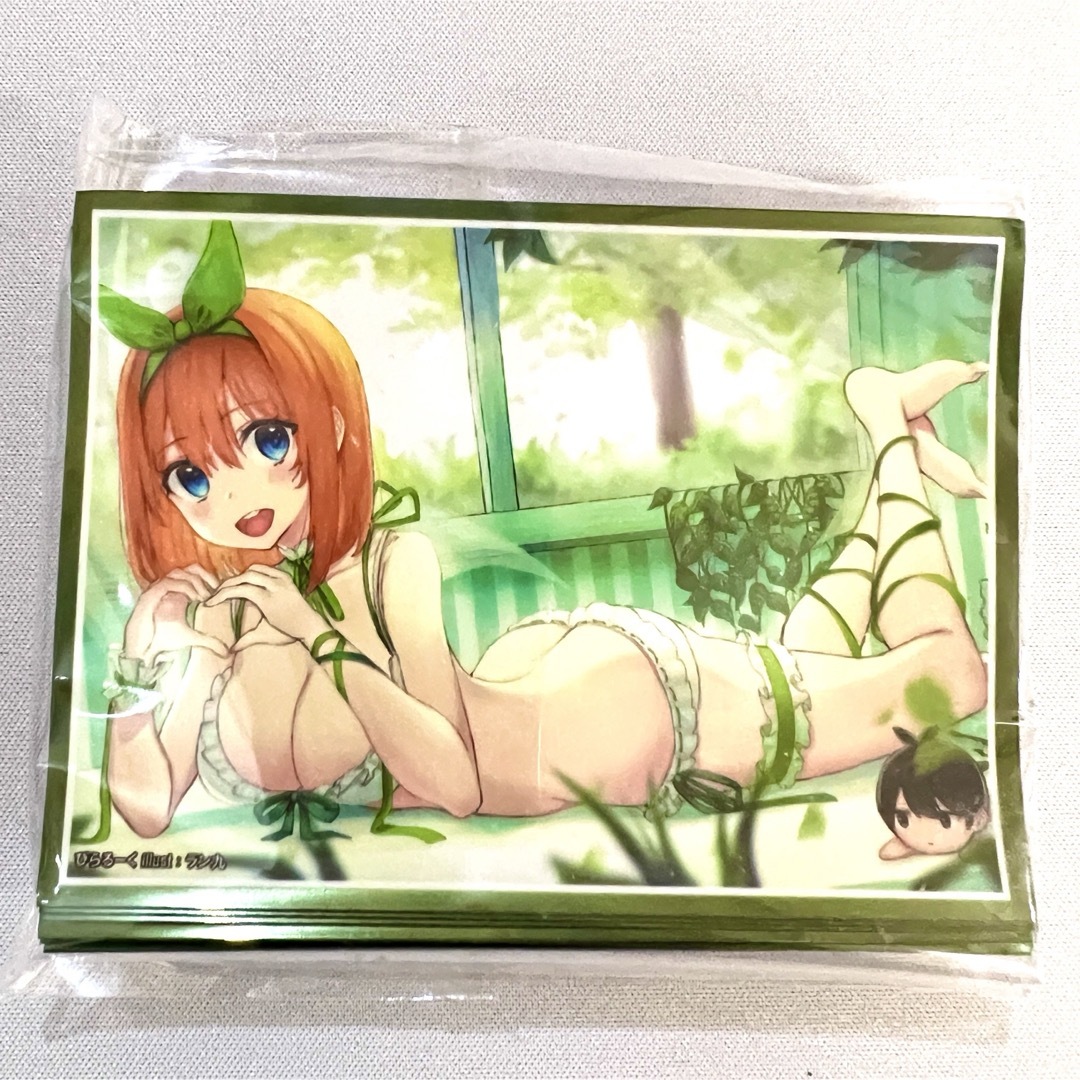 五等分の花嫁 中野四葉 ぴらるーく キャラクタースリーブ エンタメ/ホビーのトレーディングカード(カードサプライ/アクセサリ)の商品写真