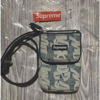 シュプリーム(Supreme)のSupreme  Fat Tip Jacquard DenimNeckPouch(ショルダーバッグ)