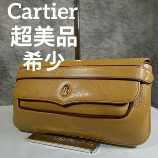 Cartier - カルティエ Cartier サファイア クラッチバッグ 希少 3Wayの