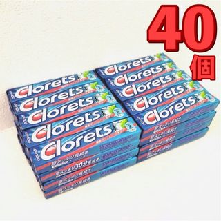 モンデリーズ(モンデリーズ)のクロレッツ　粒ガム　クリアミント　40個(口臭防止/エチケット用品)