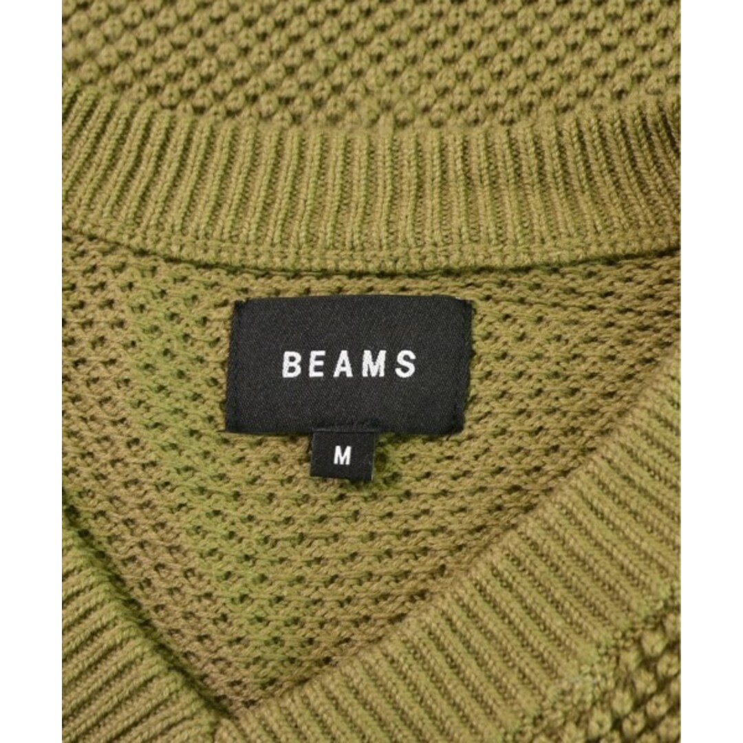 BEAMS(ビームス)のBEAMS ビームス ベスト M 緑 【古着】【中古】 メンズのトップス(ベスト)の商品写真