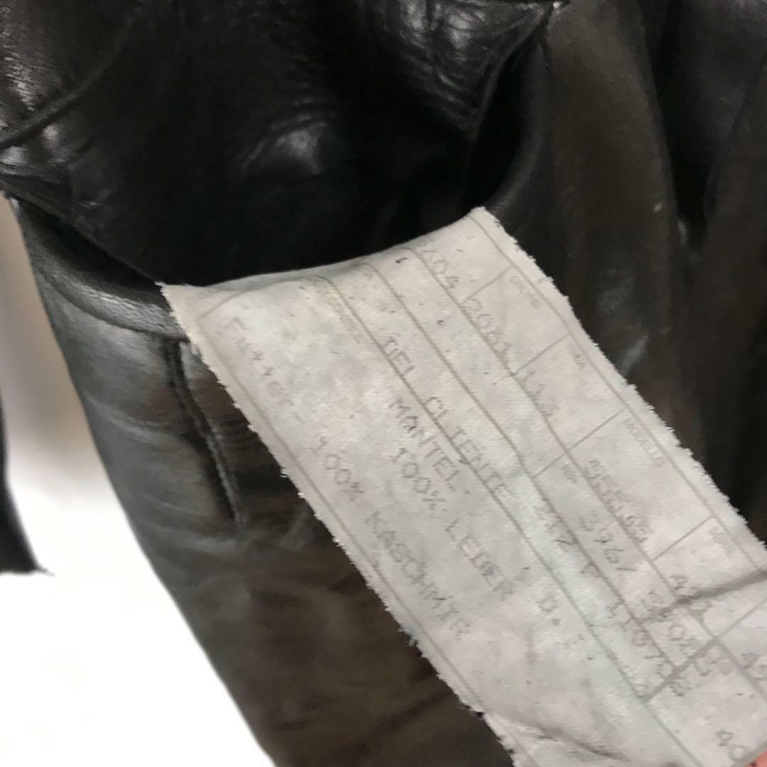 vintage JIL SANDER leather casumere jkt ジャケット/アウター