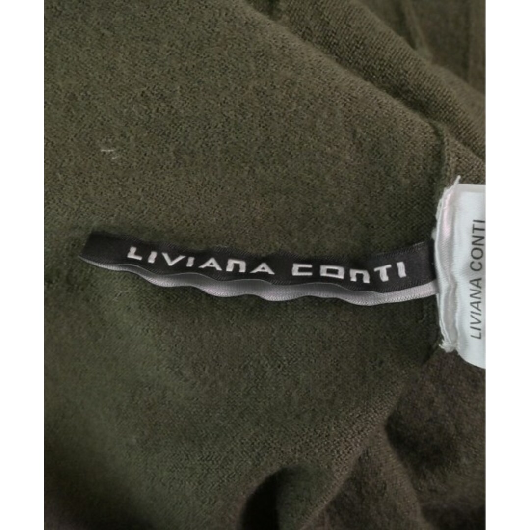 LIVIANA CONTI(リビアナコンティ)のLIVIANA CONTI パンツ（その他） 40(M位) カーキ 【古着】【中古】 レディースのパンツ(その他)の商品写真