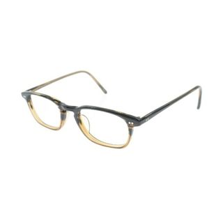 オリバーピープルズ(Oliver Peoples)のOLIVER PEOPLES オリバーピープルズ メガネ - 黒x茶系 【古着】【中古】(サングラス/メガネ)