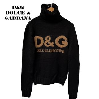 D&G - D&G DOLCE & GABBANA ロゴ　タートルネックセーター　　