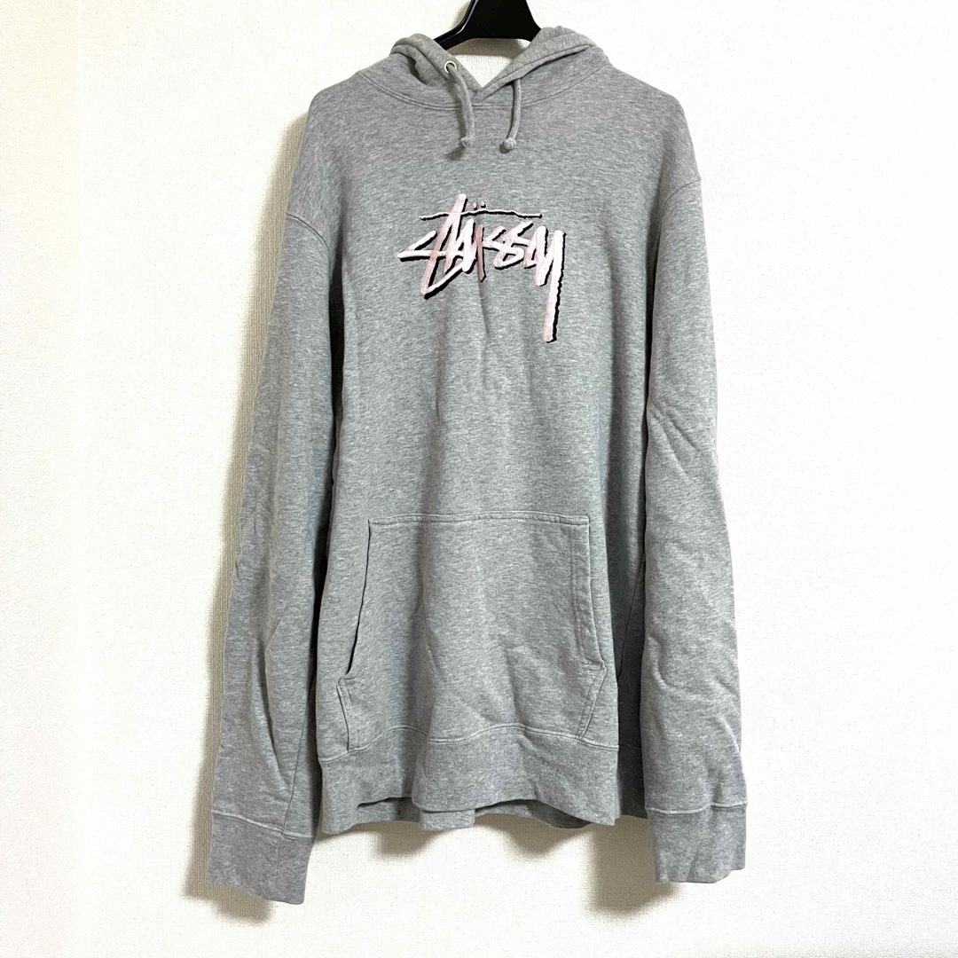 STUSSY ステューシー ビッグロゴ パーカーレディース