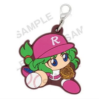 ブシロード(BUSHIROAD)のパワフルプロ野球 カプセルラバー ストラップ チャーム 早川あおい ガチャ(キャラクターグッズ)