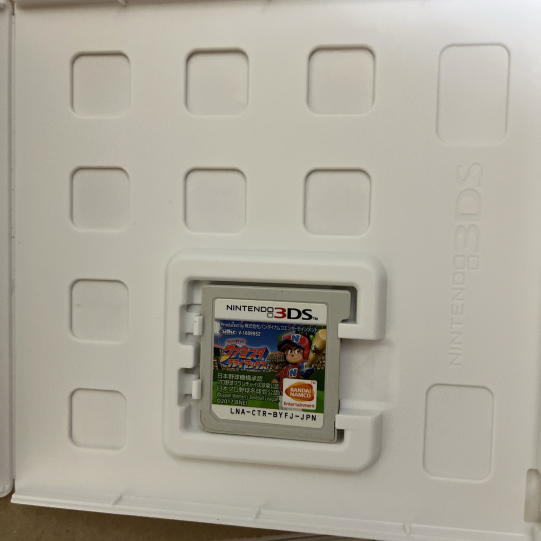 ニンテンドー3DS(ニンテンドー3DS)のプロ野球 ファミスタ クライマックス エンタメ/ホビーのゲームソフト/ゲーム機本体(携帯用ゲームソフト)の商品写真