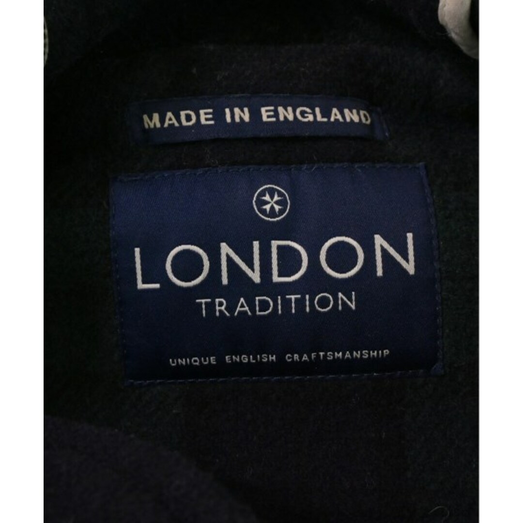 LONDON TRADITION(ロンドントラディション)のLONDON TRADITION ダッフルコート 34(XS位) 紺 【古着】【中古】 レディースのジャケット/アウター(ダッフルコート)の商品写真