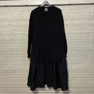 コムデギャルソン(COMME des GARCONS)のBLACK COMMEdesGARCONS ニットワンピース(ロングワンピース/マキシワンピース)