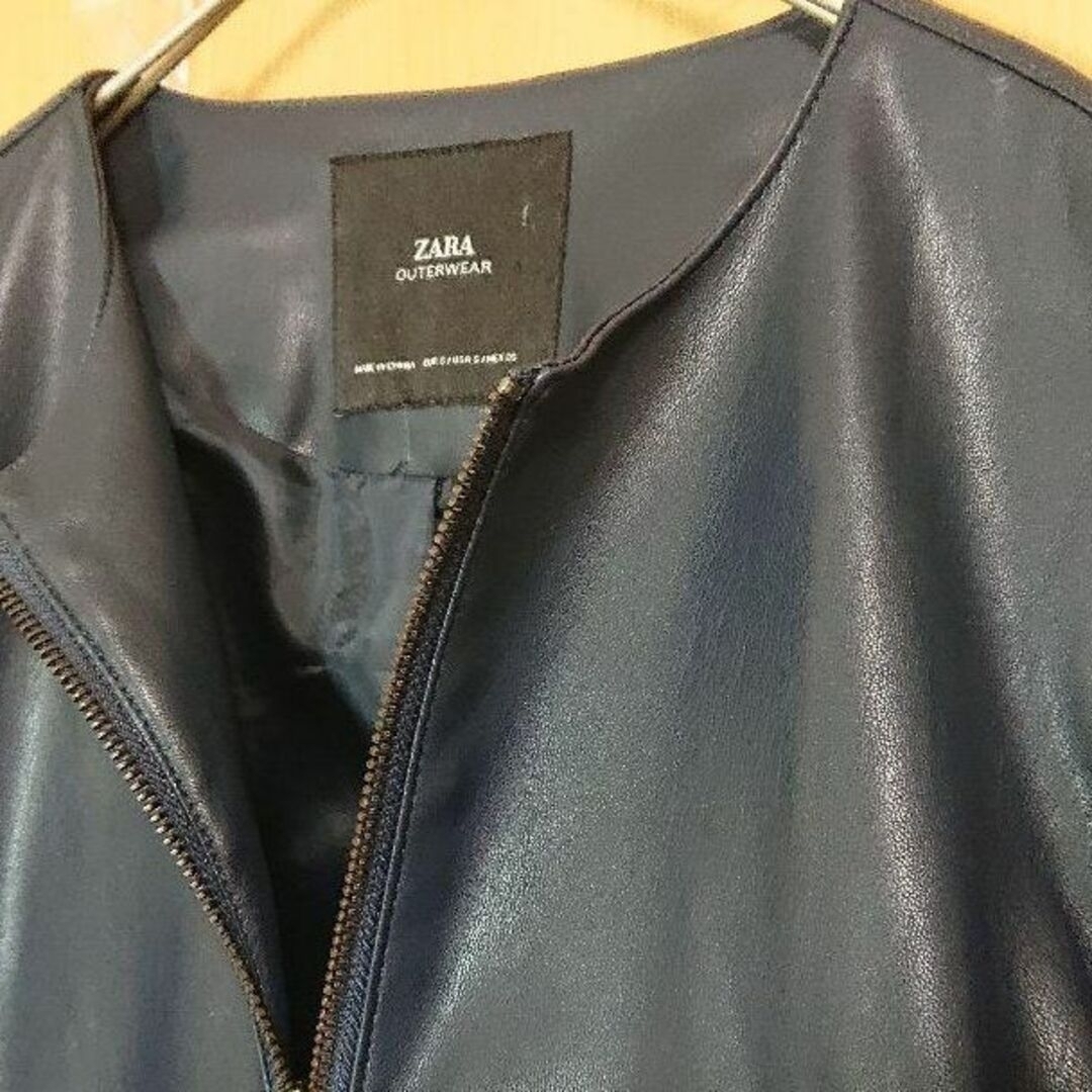 ZARA(ザラ)のZARA ザラ レディース ライダースジャケット Sサイズ レディースのジャケット/アウター(ライダースジャケット)の商品写真