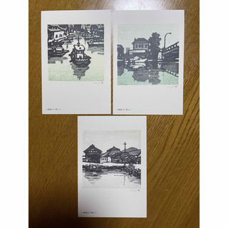 小樽運河ポストカード(金子誠治作品)(写真/ポストカード)
