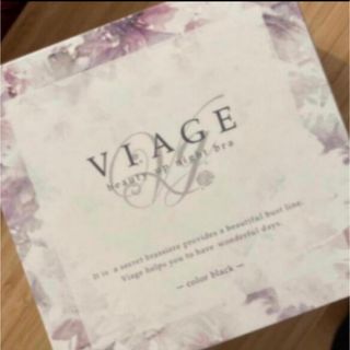 ヴィアージュ(VIAGE)のヴィアージュ　ナイトブラ　黒　ML(ブラ)