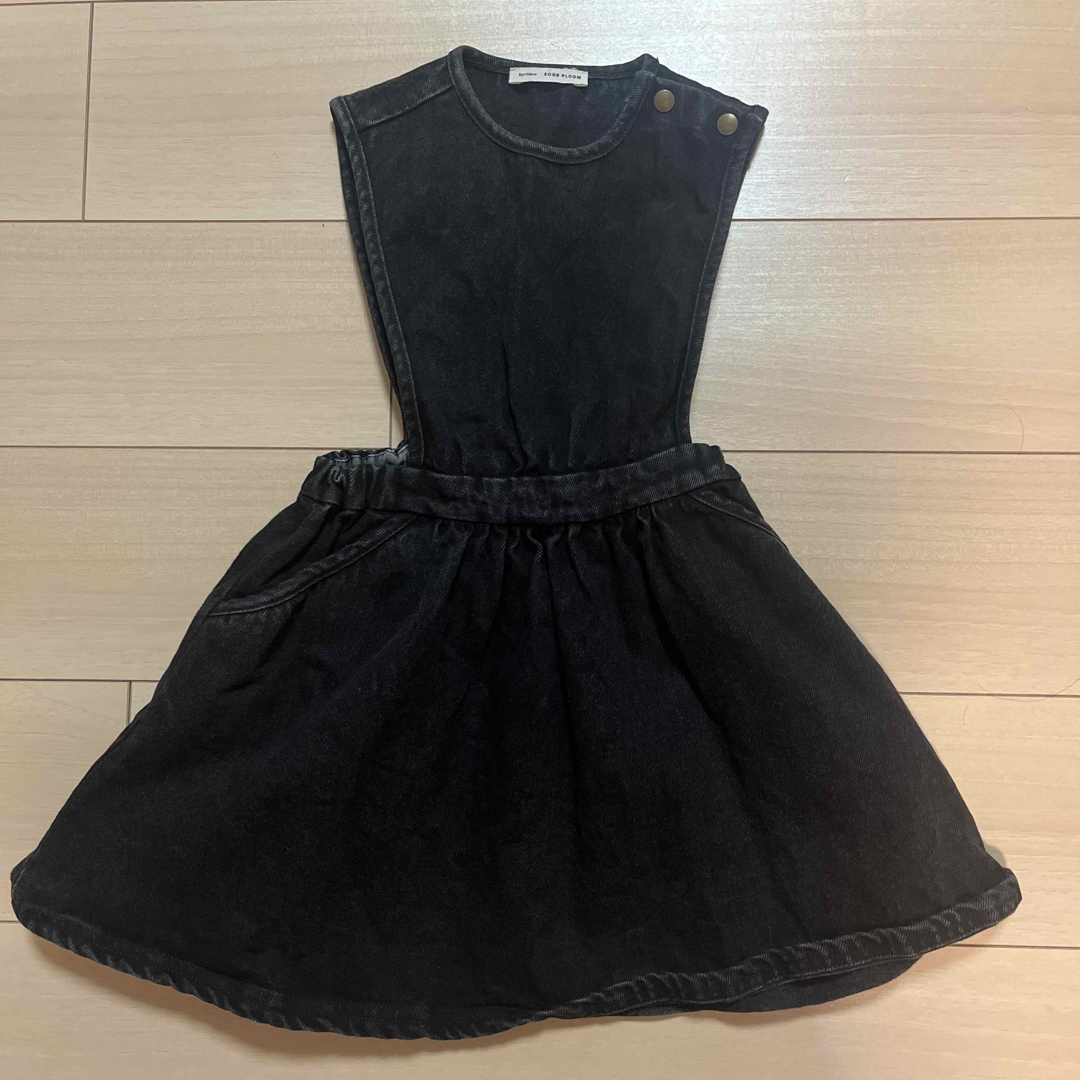 Soor Ploom Tippi Pinafore Black Denimキッズ服女の子用(90cm~)