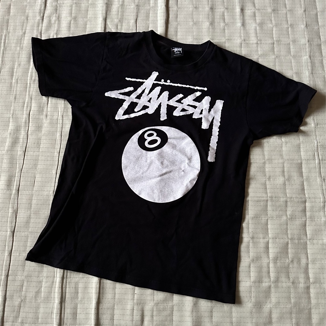 Tシャツ/カットソー(半袖/袖なし)stussy ステューシー 8ボール Ｔシャツ メキシコ製 S