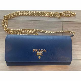 プラダ(PRADA)のPRADA プラダ　チェーンウォレット(財布)