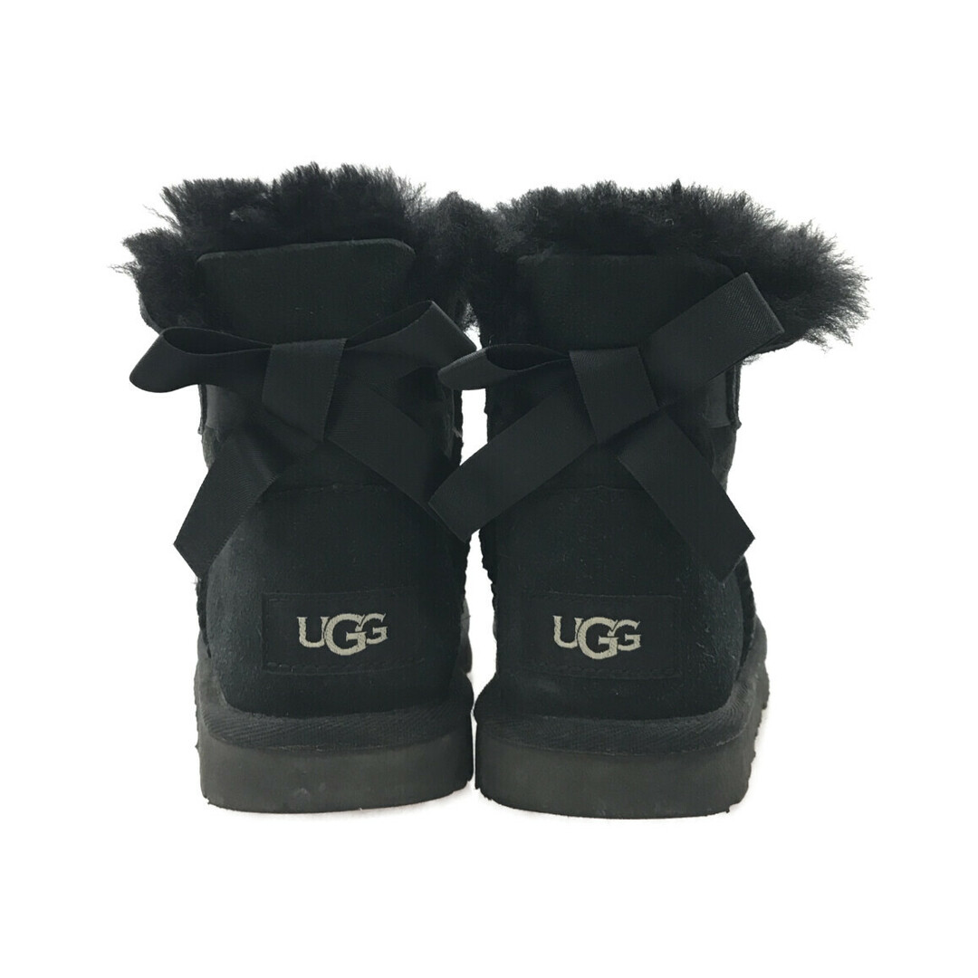 UGG(アグ)のアグ UGG ショートブーツ ボア リボン    キッズ 18.5 キッズ/ベビー/マタニティのキッズ靴/シューズ(15cm~)(ブーツ)の商品写真