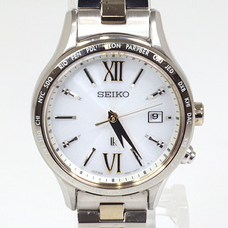 セイコー(SEIKO)のSEIKO セイコー レディース腕時計 ルキア スタンダードコレクション  SSVV042 ソーラー電波【中古】(腕時計)