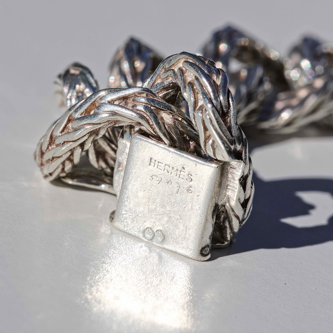 Hermes(エルメス)のVintage HERMES Vendome Bracelet メンズのアクセサリー(ブレスレット)の商品写真