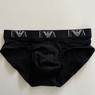 エンポリオアルマーニ(Emporio Armani)のエンポリオアルマーニ　メンズビキニ　SM ブラック　黒ブリーフ　メンズインナー(その他)