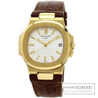 パテックフィリップ(PATEK PHILIPPE)のPATEK PHILIPPE 5711J-001 ノーチラス 腕時計 K18YG 革 メンズ(腕時計(アナログ))