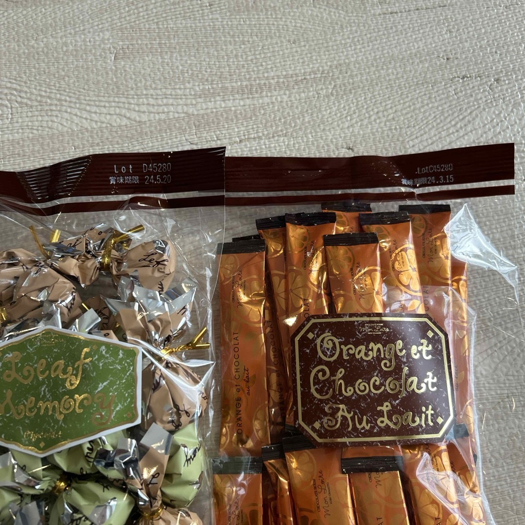 モンロワール(モンロワール)のモンロワール サービス袋リーフメモリー 食品/飲料/酒の食品(菓子/デザート)の商品写真
