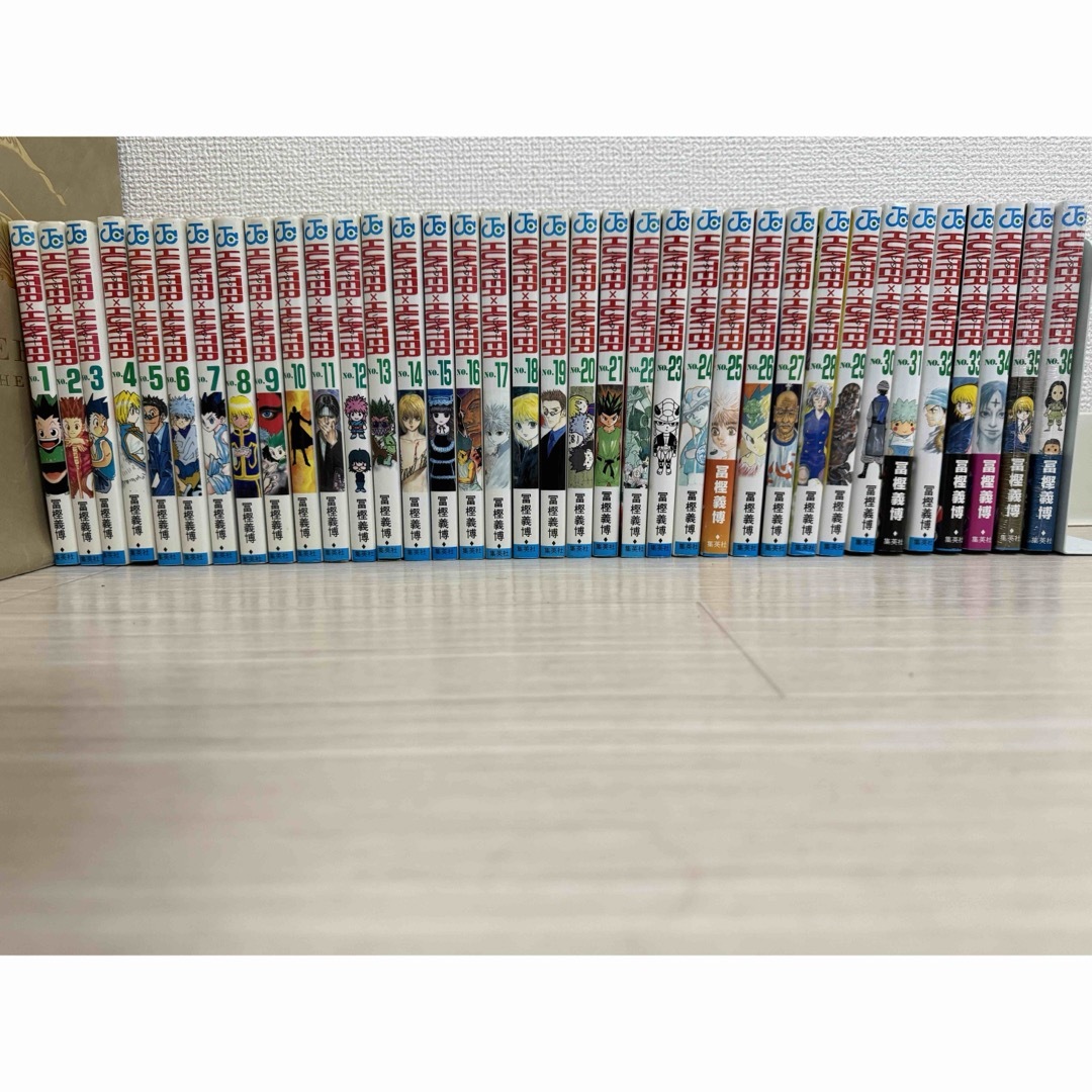 集英社(シュウエイシャ)のHUNTER×HUNTER 1〜36巻セット エンタメ/ホビーの漫画(少年漫画)の商品写真