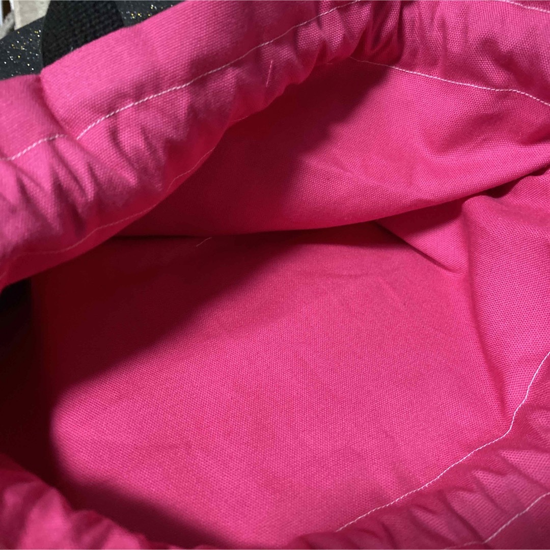 入園入学セット　インド刺繍リボン　レッスンバッグ　上履き入れ　ナップサック ハンドメイドのキッズ/ベビー(外出用品)の商品写真
