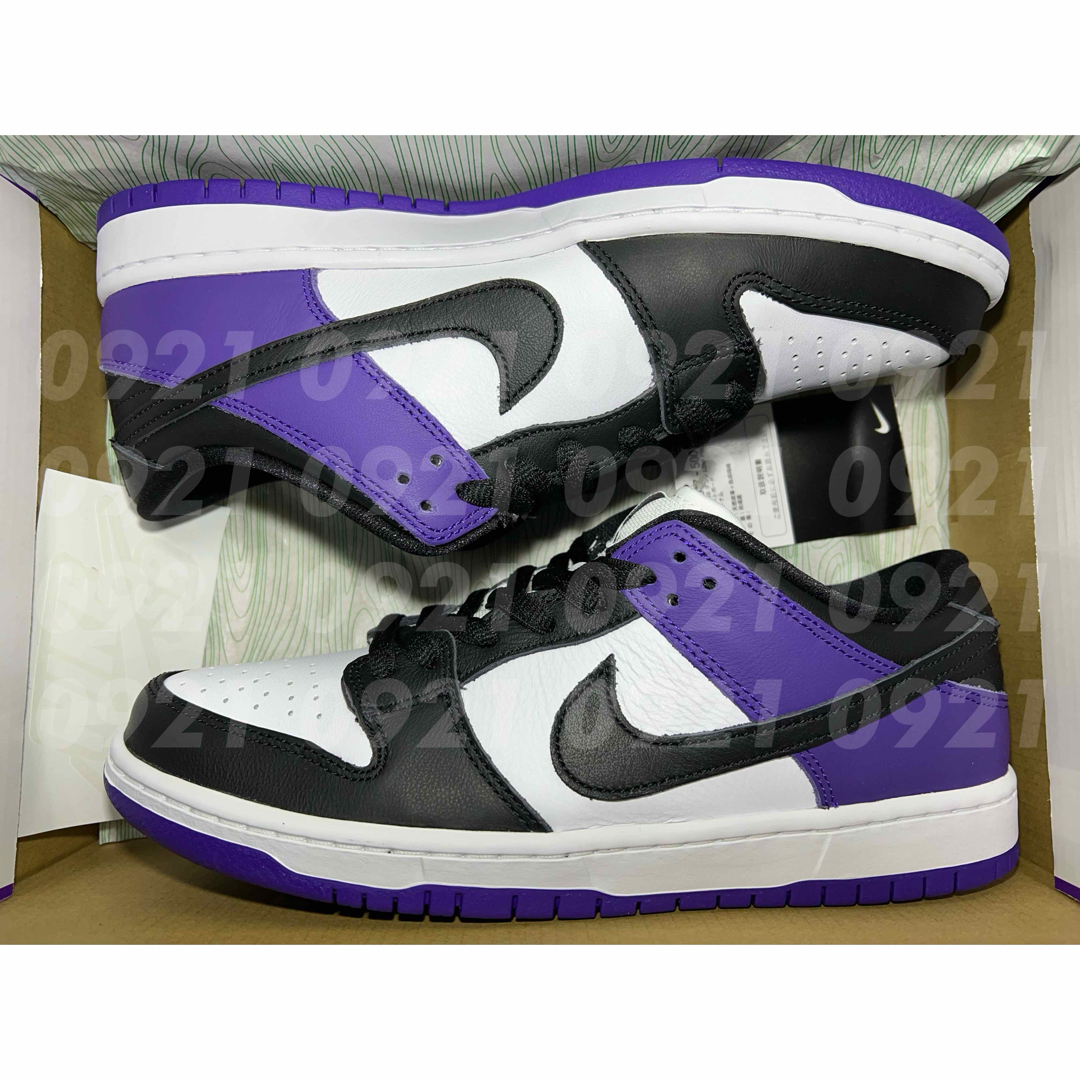 NIKE(ナイキ)のNIKE SB DUNK LOW COURT PURPLE 27.5cm  メンズの靴/シューズ(スニーカー)の商品写真