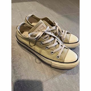 オールスター(ALL STAR（CONVERSE）)のコンバースオールスター　スニーカー　ベージュ(スニーカー)