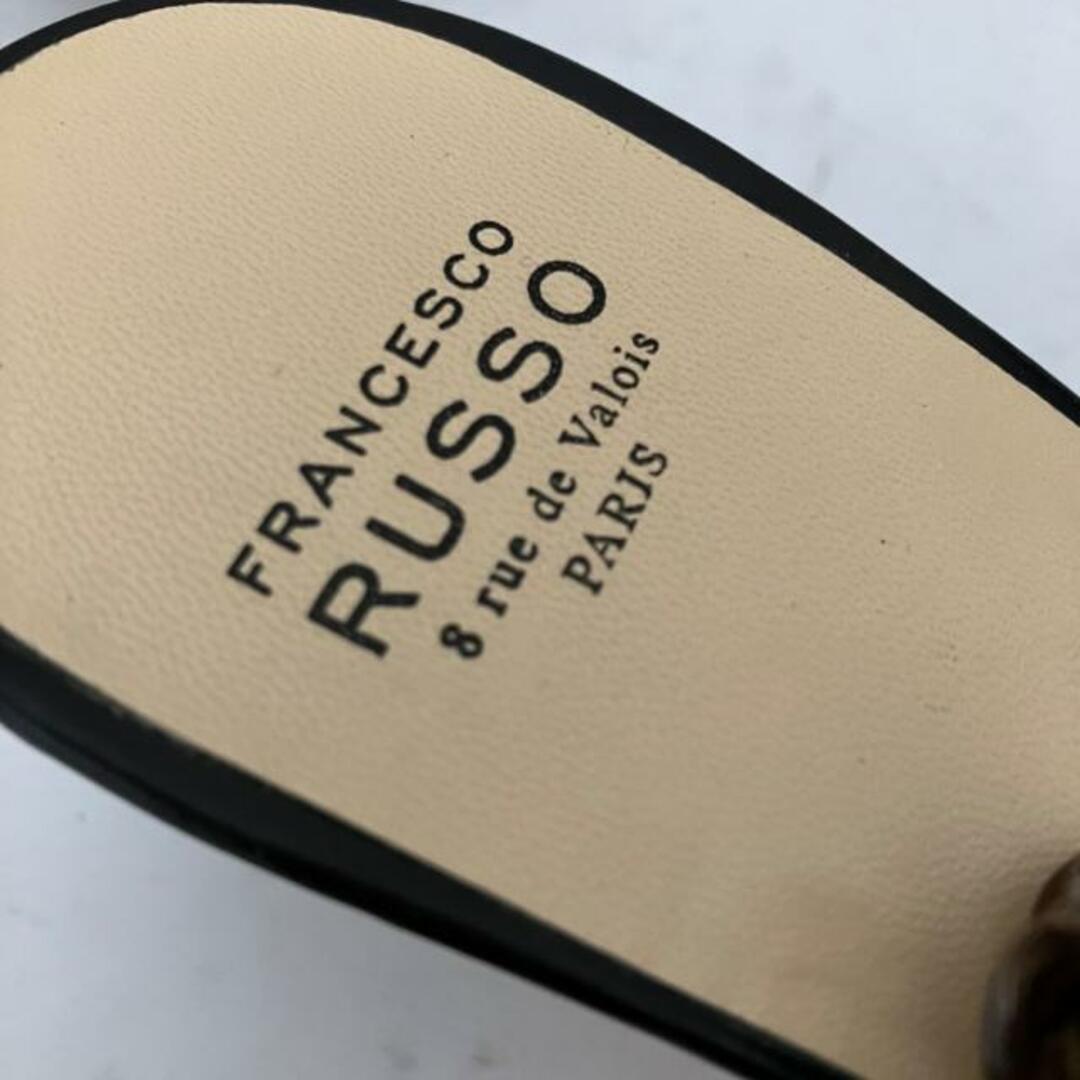 フランチェスコルッソ サンダル 35 - 黒 レディースの靴/シューズ(サンダル)の商品写真