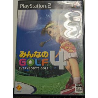 ソニー(SONY)のみんなのGOLF4 PlayStation2 ソフト(家庭用ゲームソフト)