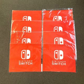 ニンテンドースイッチ(Nintendo Switch)の新品８枚 Nintendo Switch マイクロファイバークロス(その他)