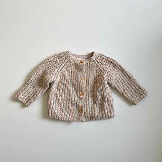 ザラキッズ(ZARA KIDS)のZARA kids ニットカーディガン 80cm(カーディガン/ボレロ)